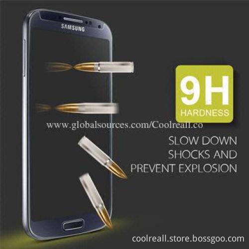 High-clear 0.2mm 2.5D Tempered-glass Screen Protectors for Samsung S4/S3 with Anti-finger Print